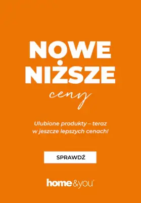 home&you - gazetka promocyjna Nowa niższa cena od środy 03.12 
