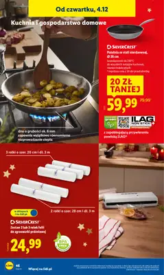 Lidl - gazetka promocyjna Katalog od poniedziałku 01.12 do niedzieli 07.12 - strona 54