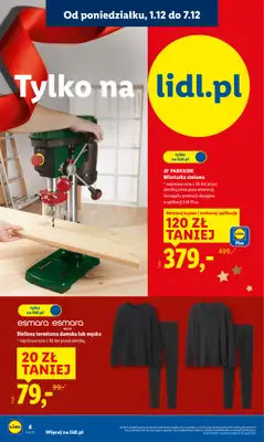 Lidl - gazetka promocyjna Katalog od poniedziałku 01.12 do niedzieli 07.12 - strona 6