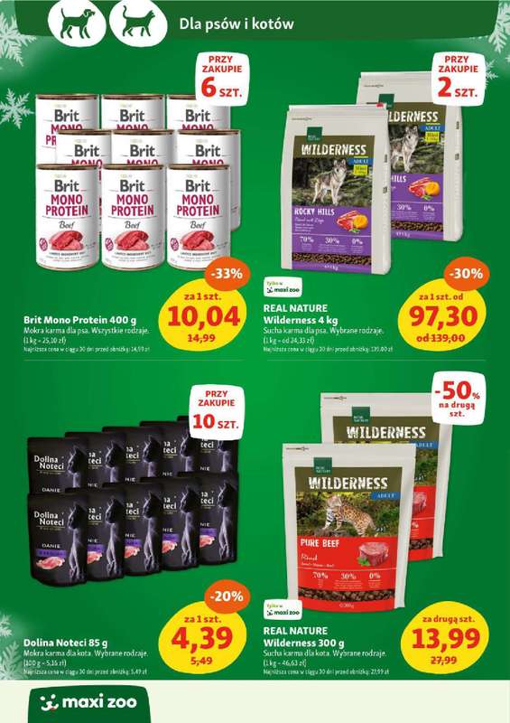 MAXI ZOO - gazetka promocyjna Gazetka  do środy 10.12 - strona 2