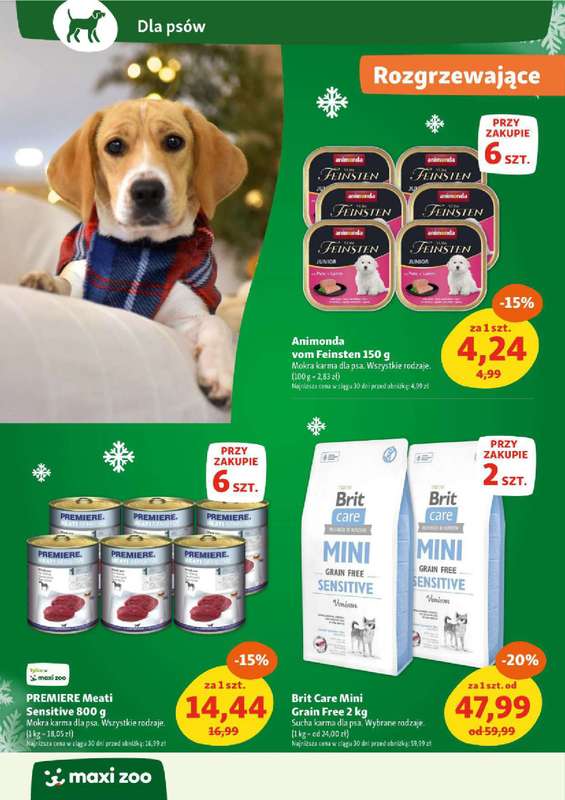 MAXI ZOO - gazetka promocyjna Gazetka  do środy 10.12 - strona 12