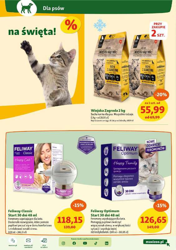 MAXI ZOO - gazetka promocyjna Gazetka  do środy 10.12 - strona 9