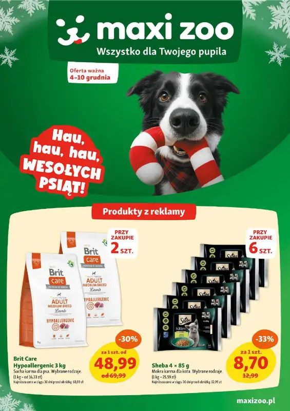 MAXI ZOO - gazetka promocyjna Gazetka  