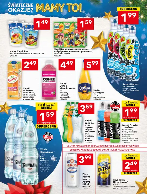 LEWIATAN - gazetka promocyjna Mamy TO w Lewiatanie – woj. świętokrzyskie od czwartku 04.12 do środy 10.12 - strona 13