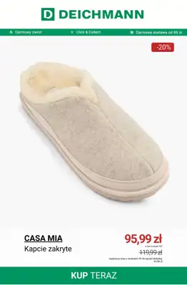 Deichmann - gazetka promocyjna Kapcie domowe od środy 03.12  - strona 3