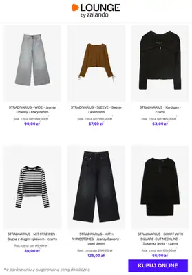 Lounge by Zalando - gazetka promocyjna Do -65% Stradivarius od środy 03.12  - strona 4