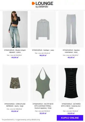 Lounge by Zalando - gazetka promocyjna Do -65% Stradivarius od środy 03.12  - strona 10