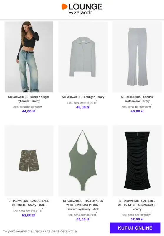 Lounge by Zalando - gazetka promocyjna Do -65% Stradivarius od środy 03.12  - strona 10