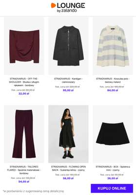 STRADIVARIUS - OFF-THE-SHOULDER - Bluzka z długim rękawem - bordowy