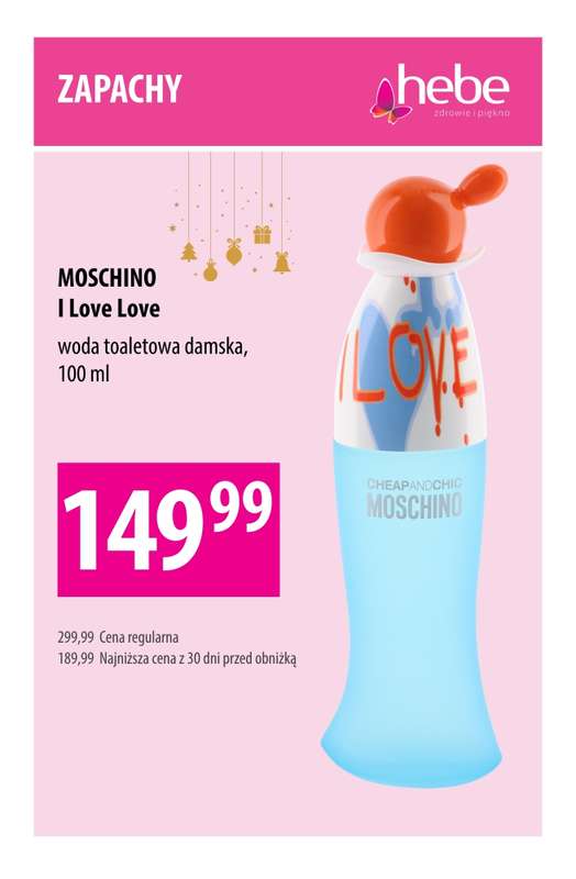 Hebe - gazetka promocyjna Perfumy na prezent do -60% od poniedziałku 08.12 do piątku 19.12 - strona 5