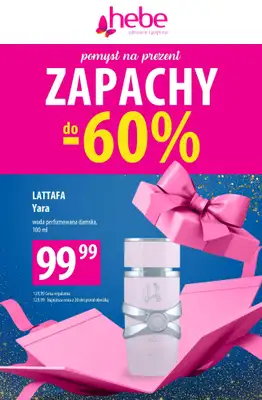 Hebe - gazetka promocyjna Perfumy na prezent do -60% od poniedziałku 03.11 do piątku 19.12