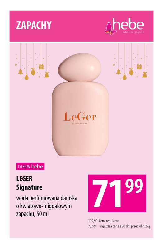 Hebe - gazetka promocyjna Perfumy na prezent do -60% od poniedziałku 03.11 do piątku 19.12 - strona 3