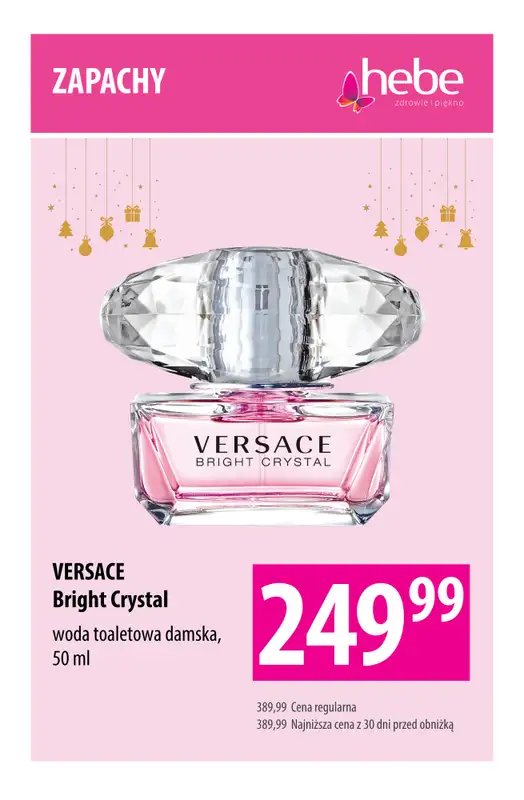 Hebe - gazetka promocyjna Perfumy na prezent do -60% od poniedziałku 03.11 do piątku 19.12 - strona 9