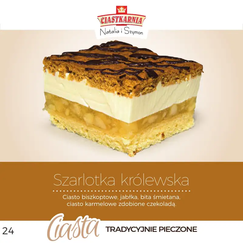 TOPAZ - gazetka promocyjna Pyszne ciasta na każdą okazję! od piątku 17.10 do środy 31.12 - strona 24