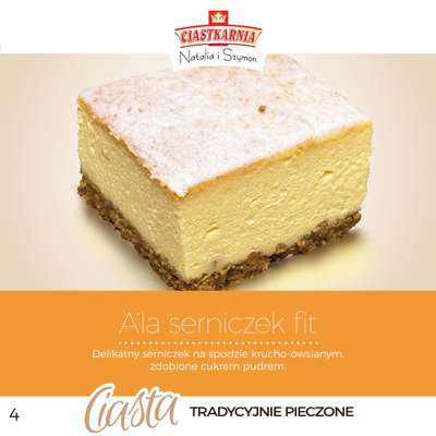 TOPAZ - gazetka promocyjna Pyszne ciasta na każdą okazję! od piątku 17.10 do środy 31.12 - strona 4