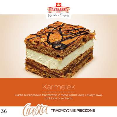 TOPAZ - gazetka promocyjna Pyszne ciasta na każdą okazję! od piątku 17.10 do środy 31.12 - strona 36