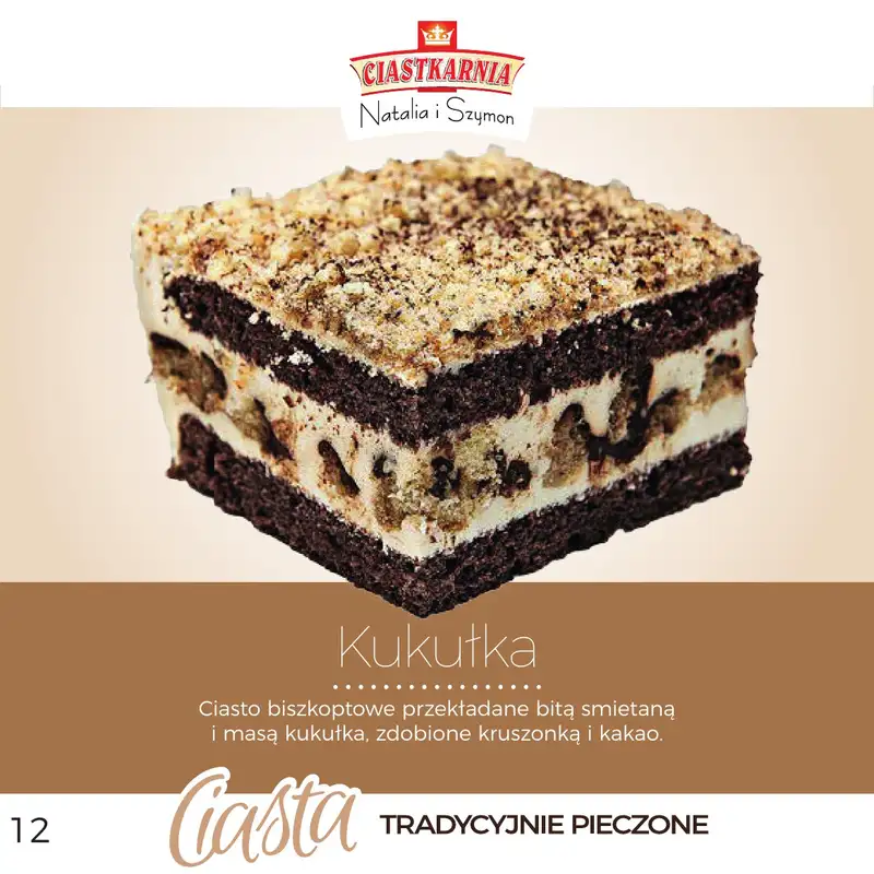 TOPAZ - gazetka promocyjna Pyszne ciasta na każdą okazję! od piątku 17.10 do środy 31.12 - strona 12