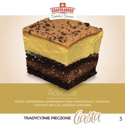 TOPAZ - gazetka promocyjna Pyszne ciasta na każdą okazję! od piątku 17.10 do środy 31.12 - strona 3