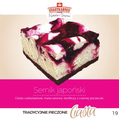 TOPAZ - gazetka promocyjna Pyszne ciasta na każdą okazję! od piątku 17.10 do środy 31.12 - strona 19