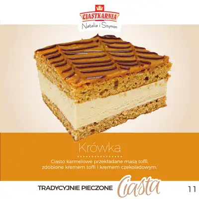 TOPAZ - gazetka promocyjna Pyszne ciasta na każdą okazję! od piątku 17.10 do środy 31.12 - strona 11