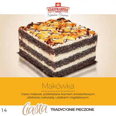 TOPAZ - gazetka promocyjna Pyszne ciasta na każdą okazję! od piątku 17.10 do środy 31.12 - strona 14