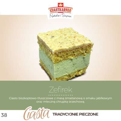 TOPAZ - gazetka promocyjna Pyszne ciasta na każdą okazję! od piątku 17.10 do środy 31.12 - strona 38