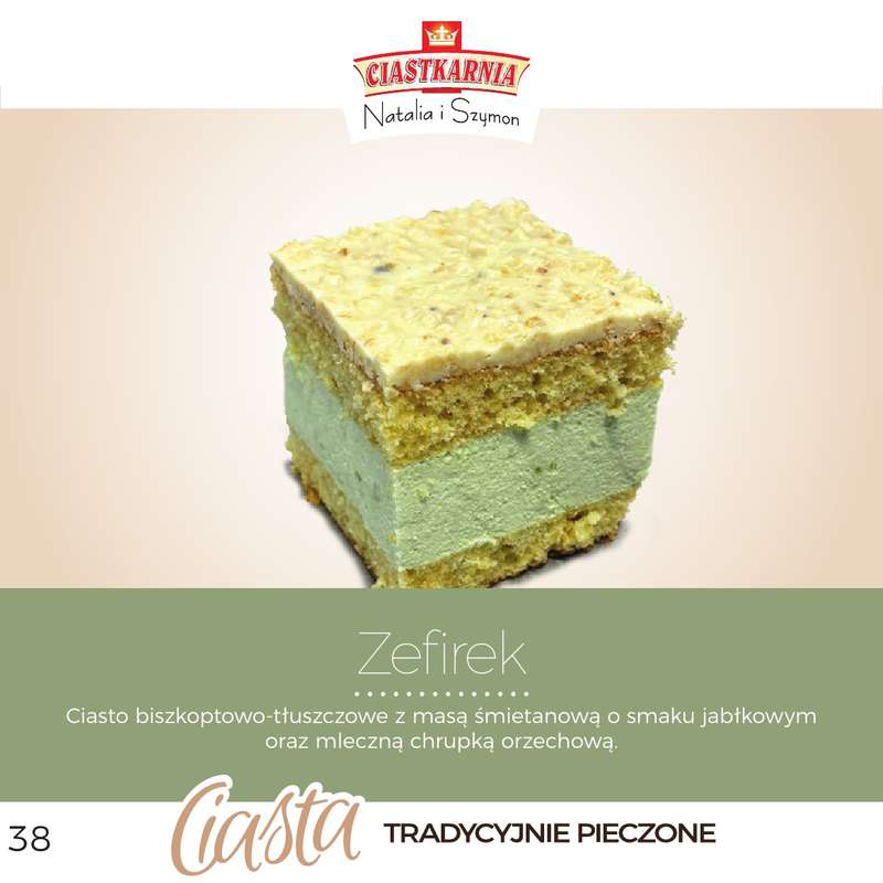 TOPAZ - gazetka promocyjna Pyszne ciasta na każdą okazję! od piątku 17.10 do środy 31.12 - strona 38