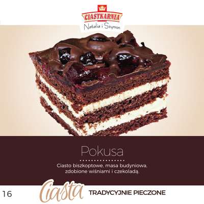 TOPAZ - gazetka promocyjna Pyszne ciasta na każdą okazję! od piątku 17.10 do środy 31.12 - strona 16