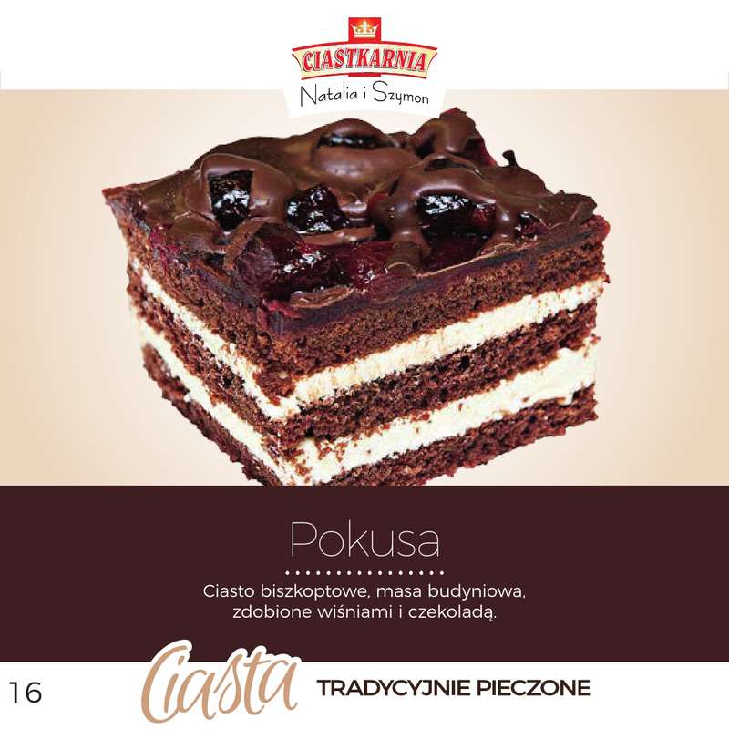 TOPAZ - gazetka promocyjna Pyszne ciasta na każdą okazję! od piątku 17.10 do środy 31.12 - strona 16