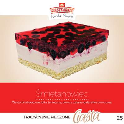 TOPAZ - gazetka promocyjna Pyszne ciasta na każdą okazję! od piątku 17.10 do środy 31.12 - strona 25