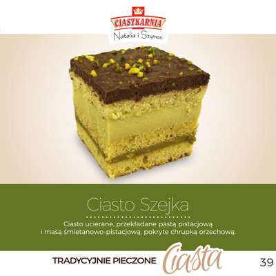 TOPAZ - gazetka promocyjna Pyszne ciasta na każdą okazję! od piątku 17.10 do środy 31.12 - strona 39