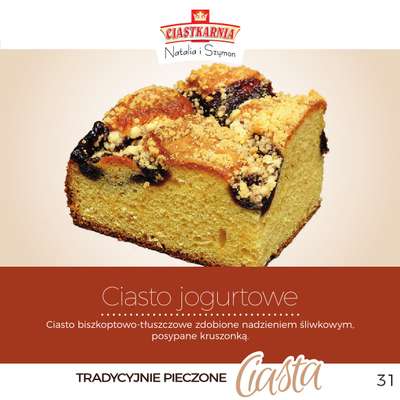 TOPAZ - gazetka promocyjna Pyszne ciasta na każdą okazję! od piątku 17.10 do środy 31.12 - strona 31