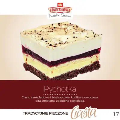 TOPAZ - gazetka promocyjna Pyszne ciasta na każdą okazję! od piątku 17.10 do środy 31.12 - strona 17