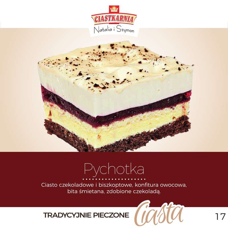 TOPAZ - gazetka promocyjna Pyszne ciasta na każdą okazję! od piątku 17.10 do środy 31.12 - strona 17