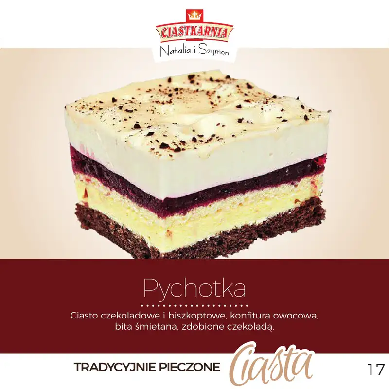 TOPAZ - gazetka promocyjna Pyszne ciasta na każdą okazję! od piątku 17.10 do środy 31.12 - strona 17