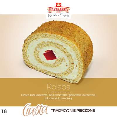 TOPAZ - gazetka promocyjna Pyszne ciasta na każdą okazję! od piątku 17.10 do środy 31.12 - strona 18