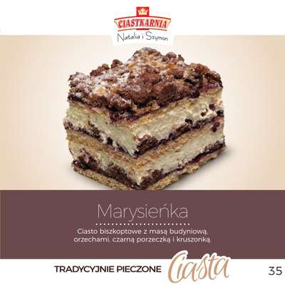 TOPAZ - gazetka promocyjna Pyszne ciasta na każdą okazję! od piątku 17.10 do środy 31.12 - strona 35