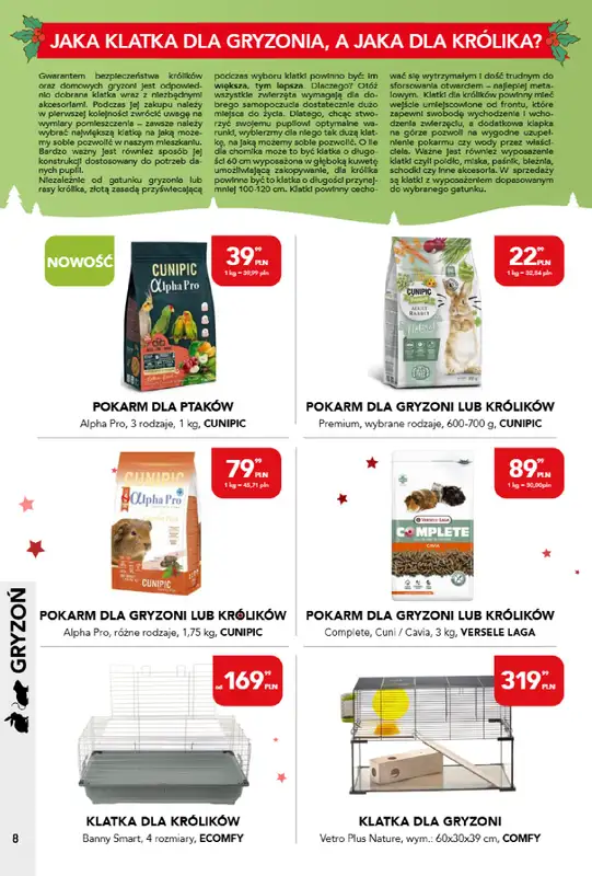 Aquael zoo - gazetka promocyjna Gazetka od środy 03.12 do środy 31.12 - strona 8