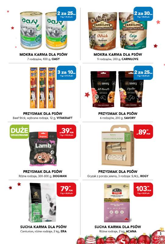 Aquael zoo - gazetka promocyjna Gazetka od środy 03.12 do środy 31.12 - strona 5