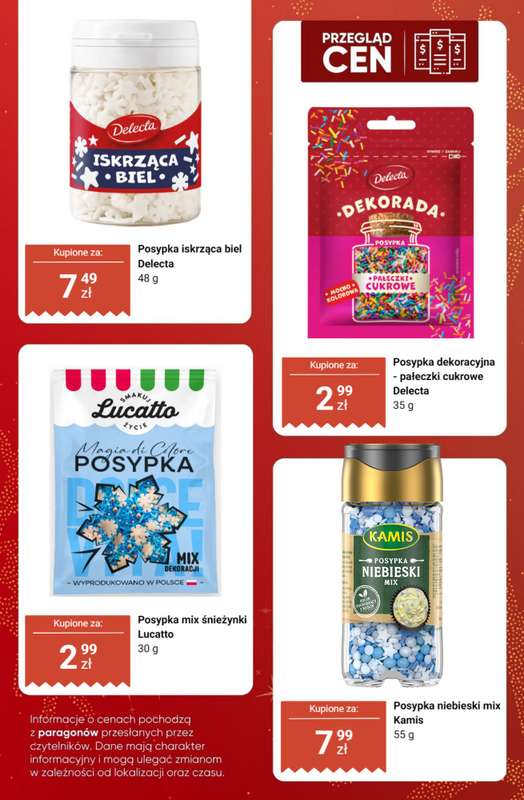 Dino - gazetka promocyjna Świąteczna spiżarnia - przegląd cen od czwartku 04.12 do środy 10.12 - strona 14