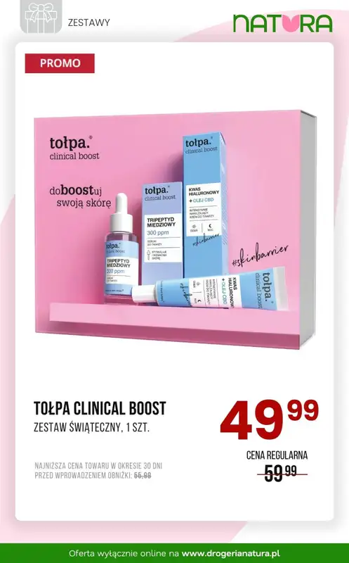 Drogerie Natura - gazetka promocyjna Do -50% Mikołajkowe prezenty od środy 03.12 do niedzieli 07.12 - strona 3