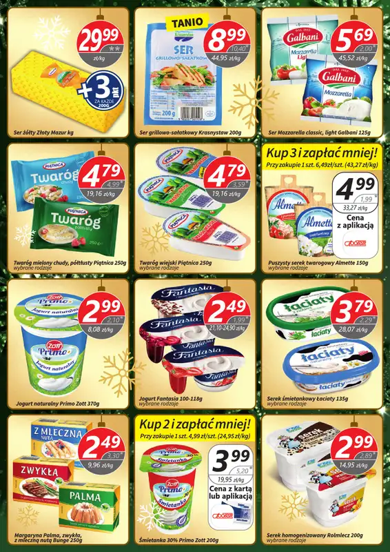 Społem - Blisko i Korzystnie - gazetka promocyjna Gazetka PSS Poznań od poniedziałku 08.12 do środy 31.12 - strona 4