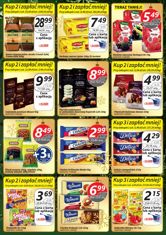 Społem - Blisko i Korzystnie - gazetka promocyjna Gazetka PSS Poznań od poniedziałku 08.12 do środy 31.12 - strona 3