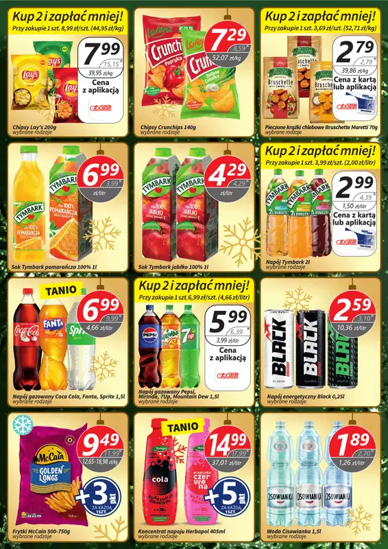 Społem - Blisko i Korzystnie - gazetka promocyjna Gazetka PSS Poznań od poniedziałku 08.12 do środy 31.12 - strona 6