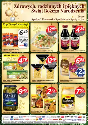 Społem - Blisko i Korzystnie - gazetka promocyjna Gazetka PSS Poznań od poniedziałku 08.12 do środy 31.12 - strona 8