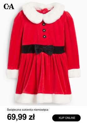 C&A - gazetka promocyjna Świąteczne stylizacje dla dziecka od środy 03.12  - strona 12