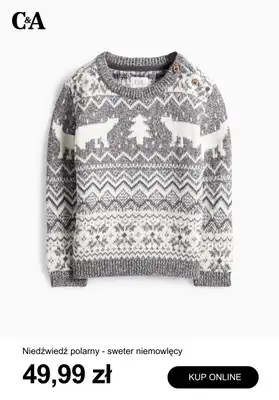 C&A - gazetka promocyjna Świąteczne stylizacje dla dziecka od środy 03.12  - strona 7