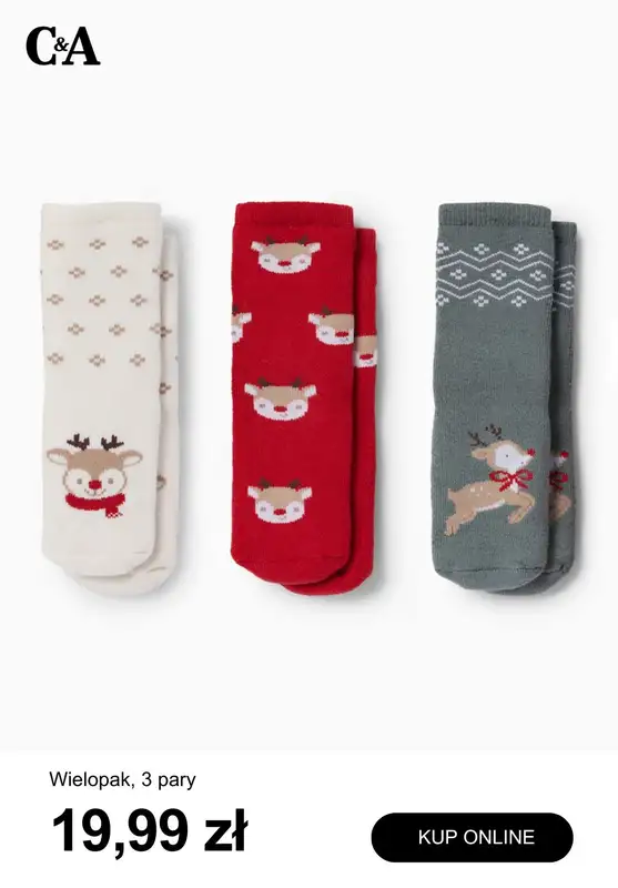 C&A - gazetka promocyjna Świąteczne stylizacje dla dziecka od środy 03.12  - strona 9