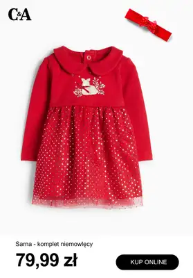 C&A - gazetka promocyjna Świąteczne stylizacje dla dziecka od środy 03.12  - strona 5