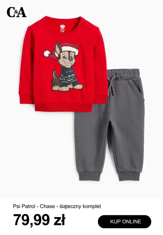 C&A - gazetka promocyjna Świąteczne stylizacje dla dziecka od środy 03.12  - strona 4